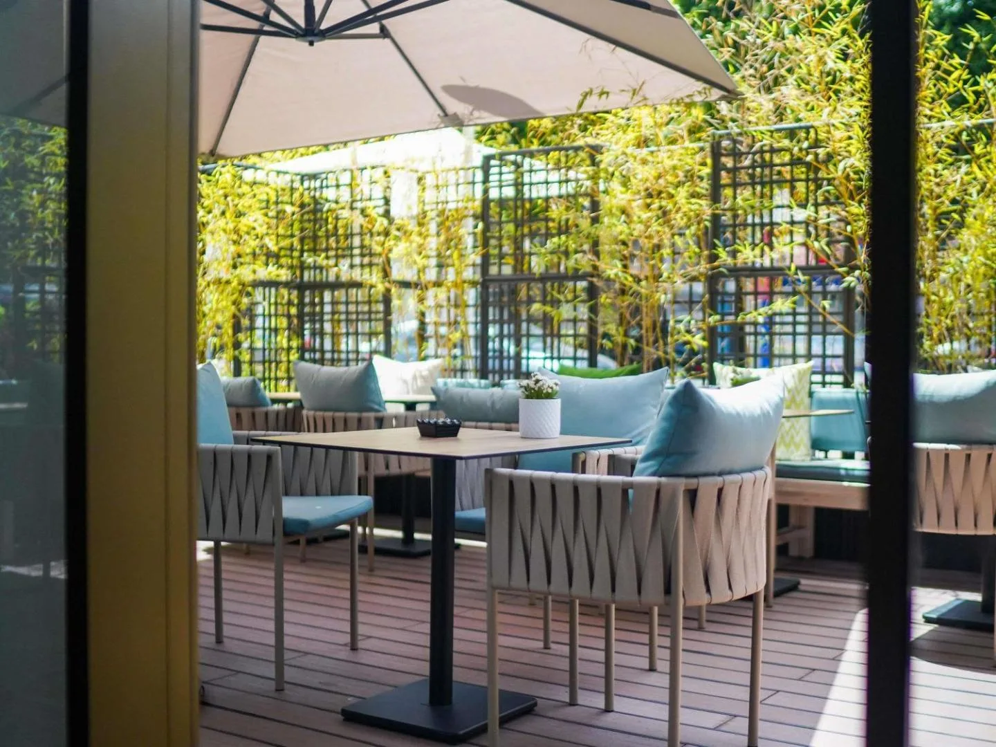 Terrace — Aparthotel Adagio Premium Casablanca City Center
