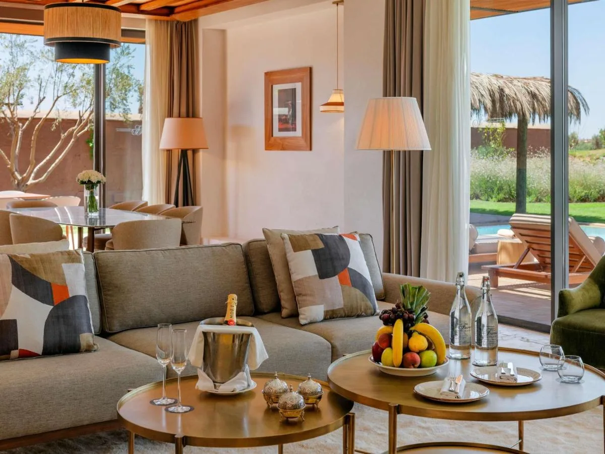 Suite living room — Fairmont Royal Palm Marrakech