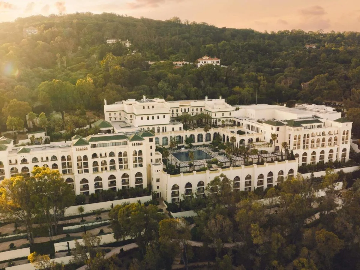 Vista aérea de la finca — Fairmont Tazi Palace