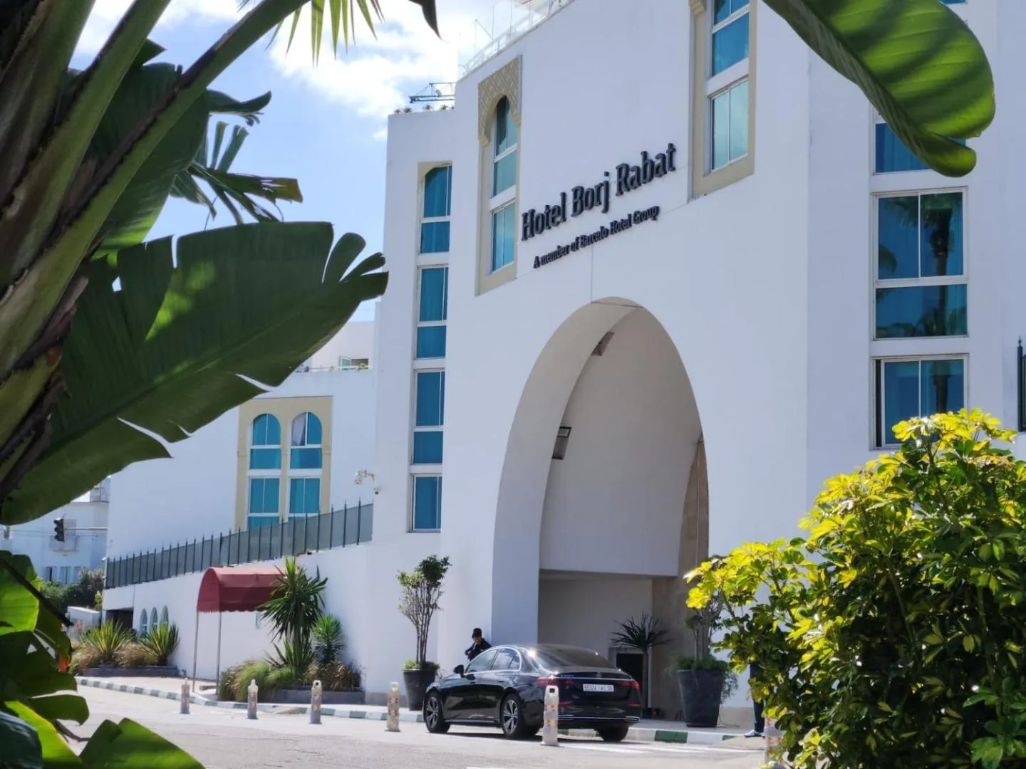 Façade — Hôtel Borj Rabat