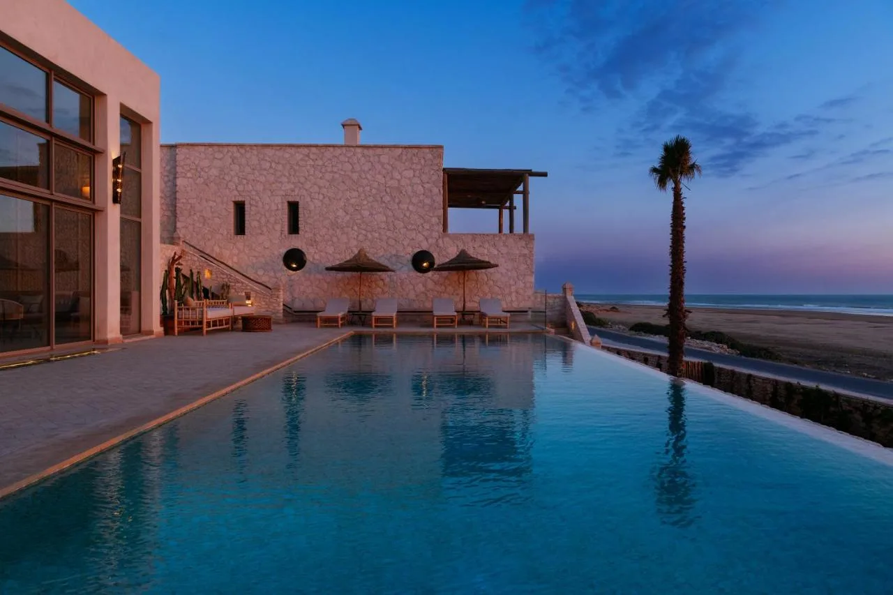 Piscina al tramonto — Kasbah d'Eau