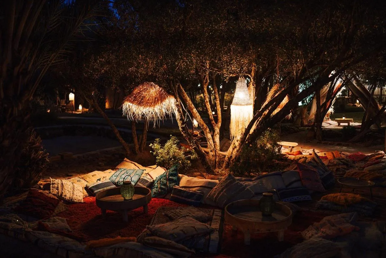 Jardin de nuit — L'Ma Lodge