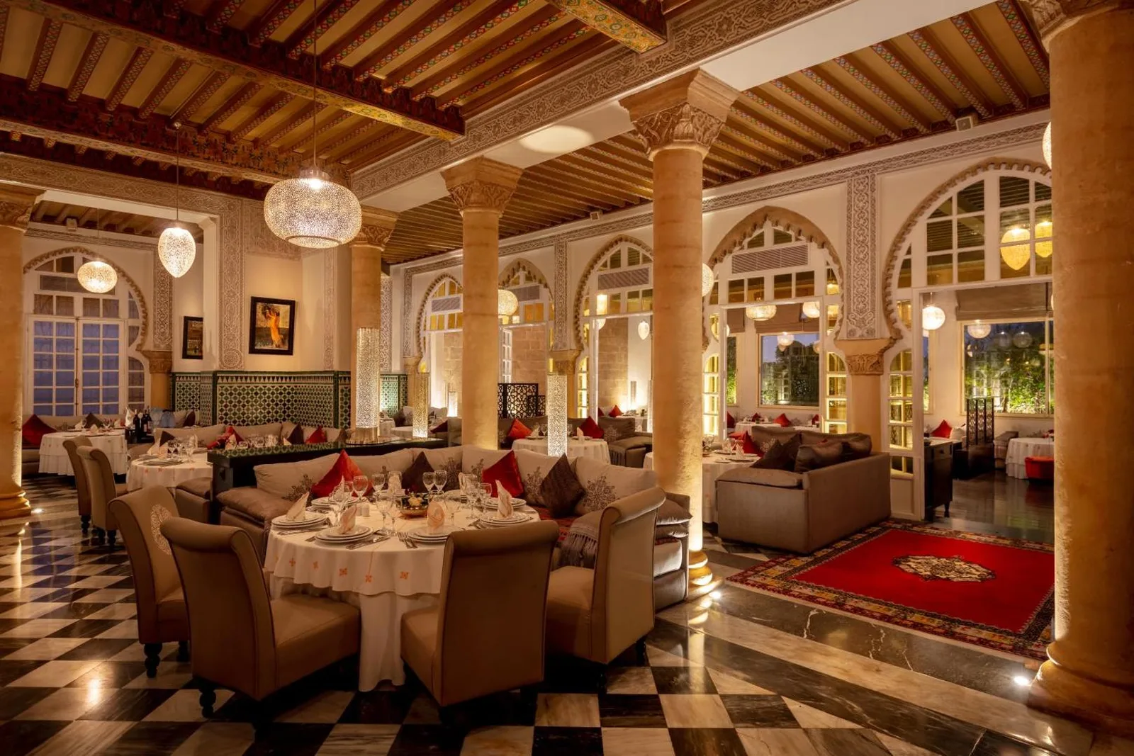 Restaurant — La Tour Hassan Palace