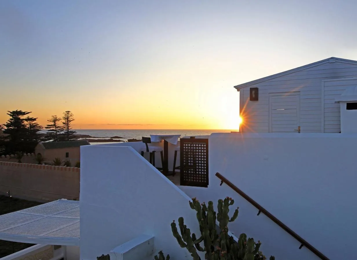 Terrasse bei Sonnenuntergang — Madada Mogador