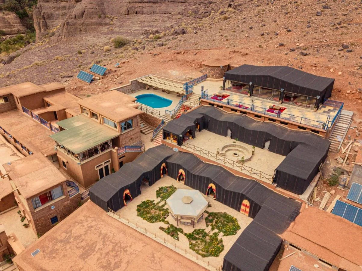 Vue aérienne du domaine — Ouednoujoum Ecolodge & Spa