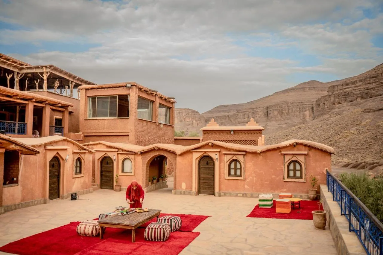 Terrasse — Ouednoujoum Ecolodge & Spa