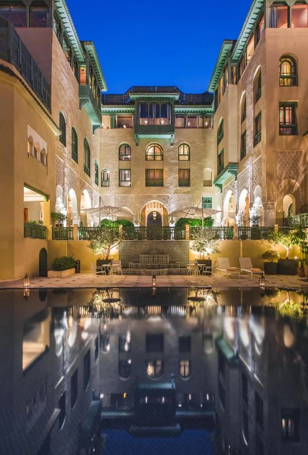 Pool at night — Palais Faraj Suites & Spa