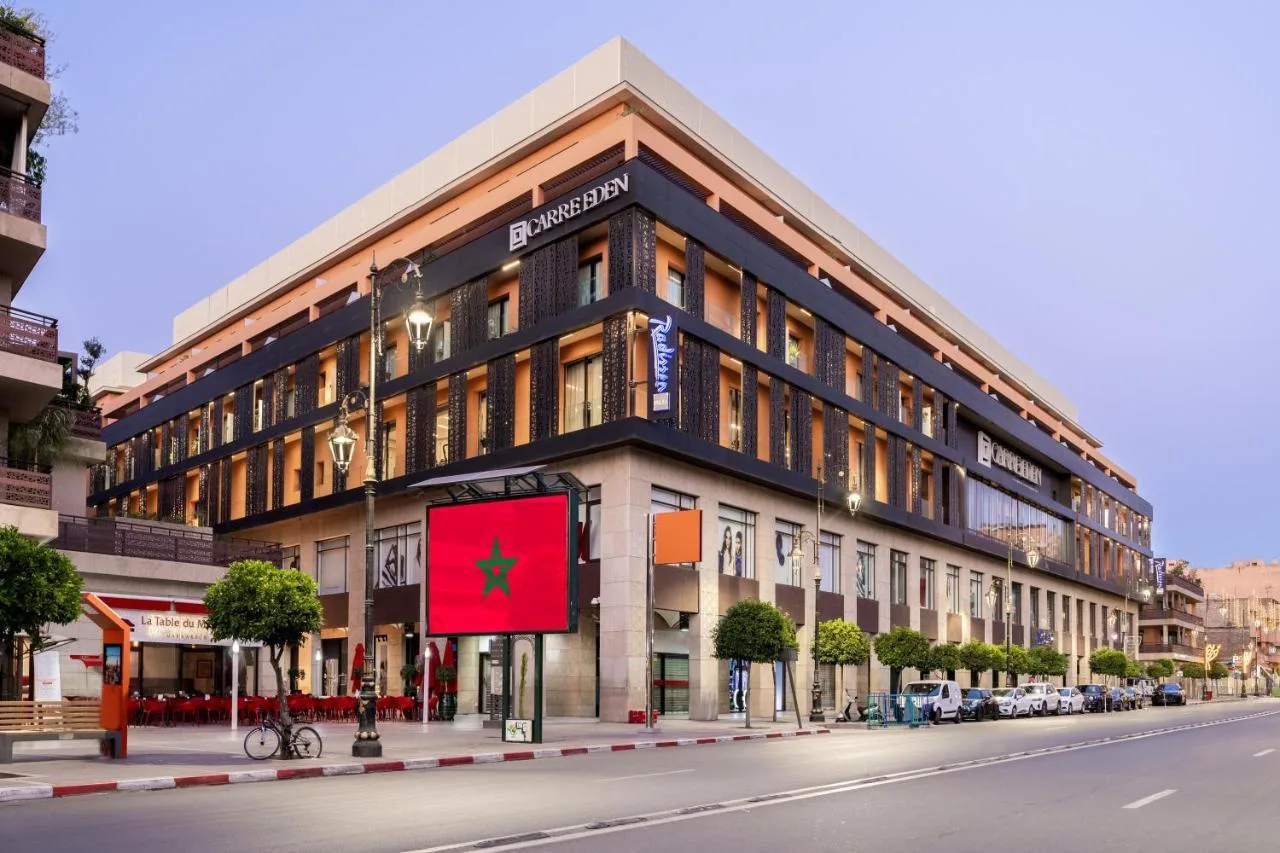 Façade — Radisson Blu Marrakech, Carré Eden