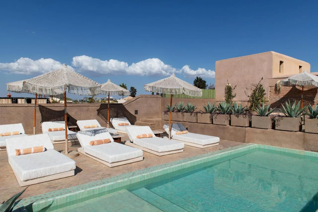 Pool auf dem Dach — Riad 72