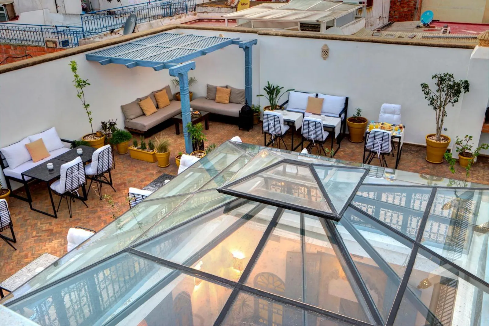 Rooftop terrace 1 — Riad Amaris