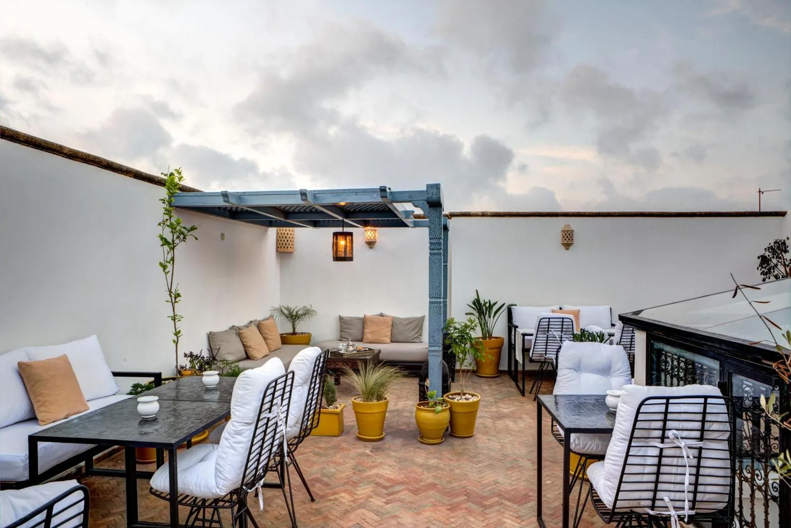 Rooftop terrace 2 — Riad Amaris