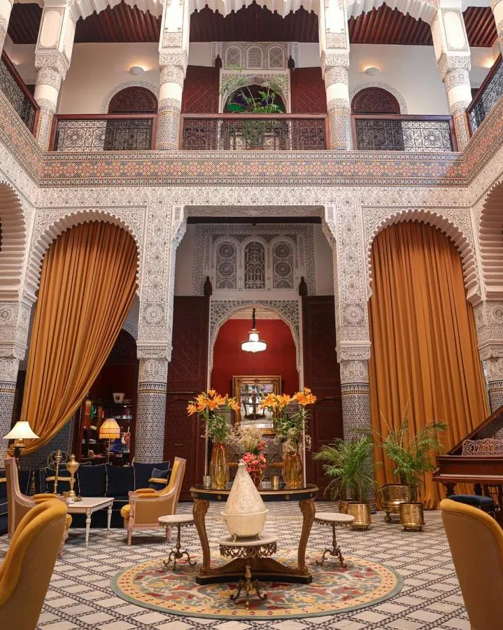 Patio lounge — Riad Fès – Relais & Châteaux