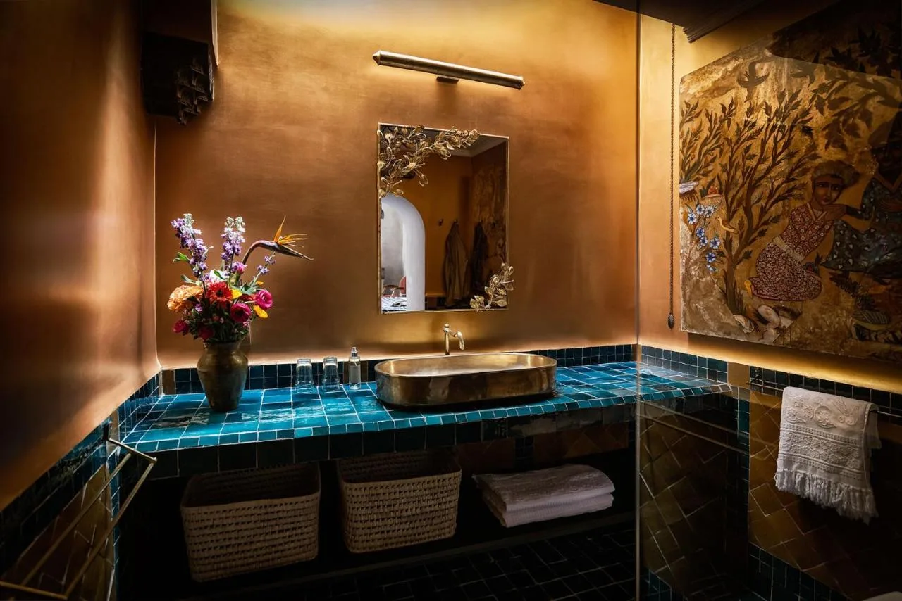 Salle de bains — Riad Kbour & Chou