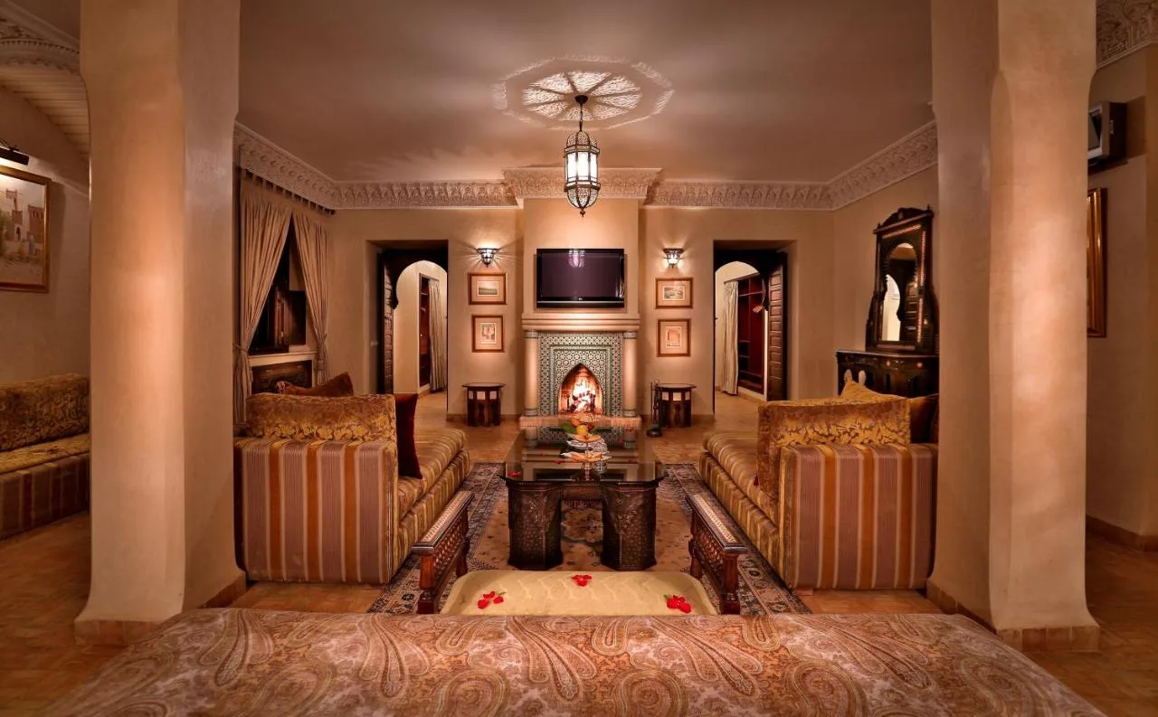 Salón de una suite — Riad Kniza