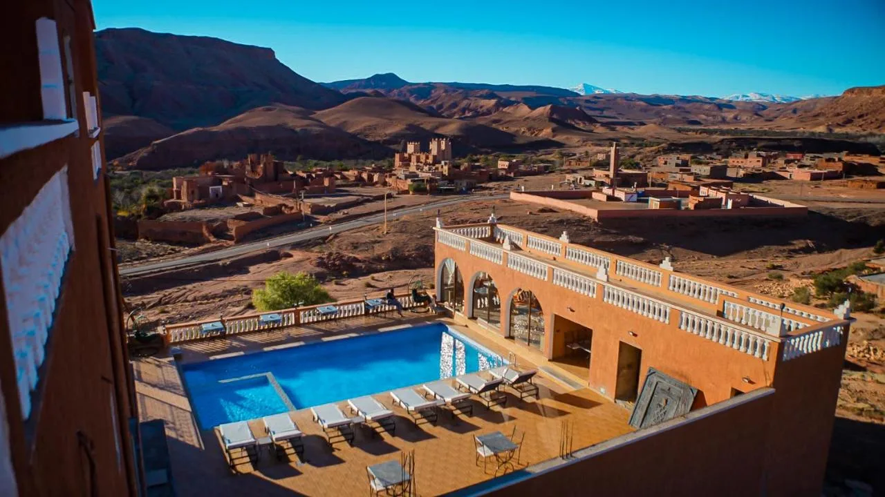 Pool von oben — Riad Tamdakhte