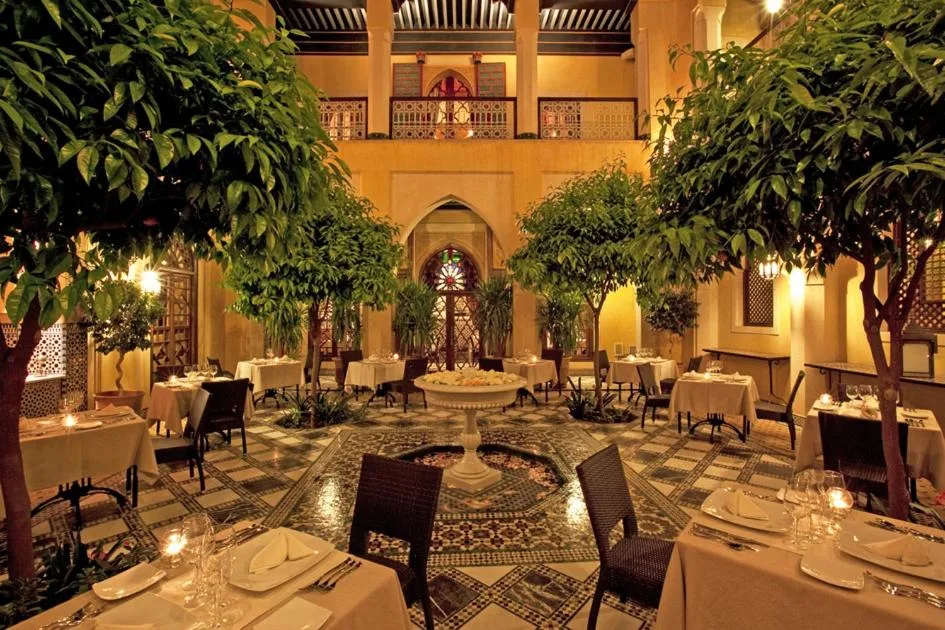 Innenhof des Restaurants — Riyad Al Moussika