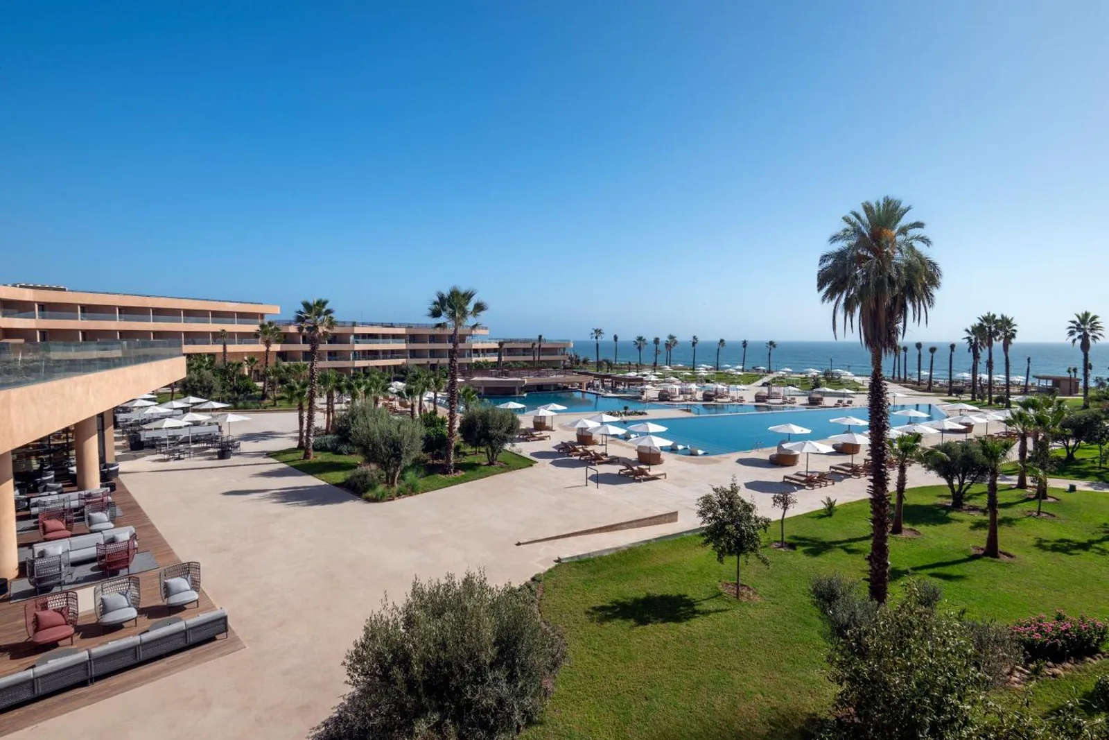 Aerial view of the property — Taghazout Bay Marriott Resort