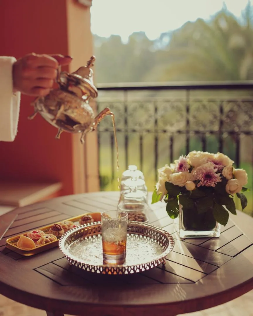 Mint tea service — Tikida Golf Palace