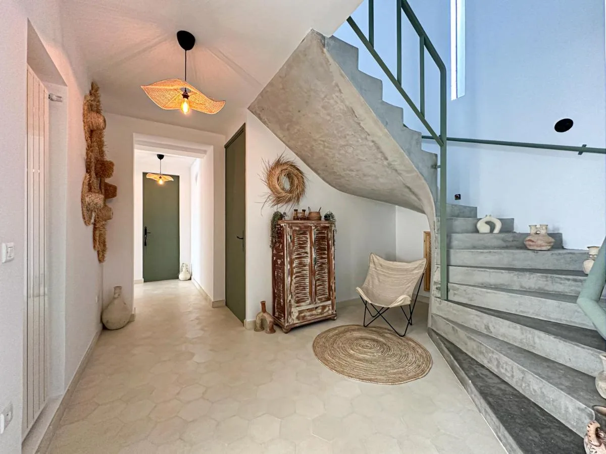 Inside the riad — Villa Le Belvedere