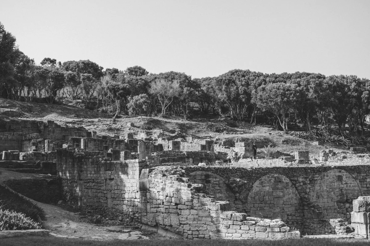 antike Ruinen von Chellah in Rabat, Marokko