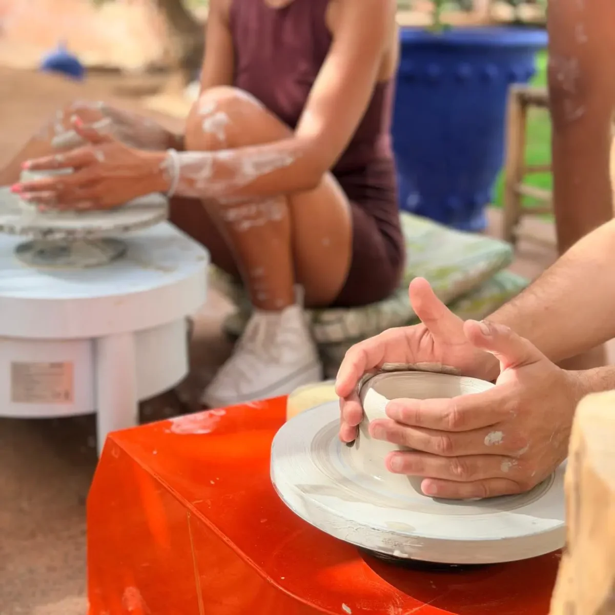 Töpferkurs in Marrakesch – Tams Pottery