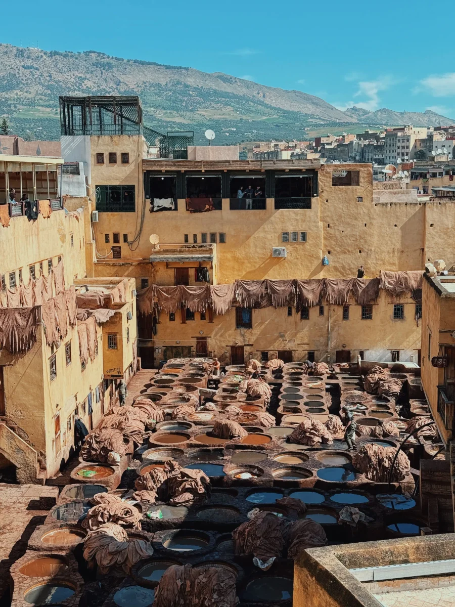Curtidurías Chouara de Fez: historia y artesanía del cuero