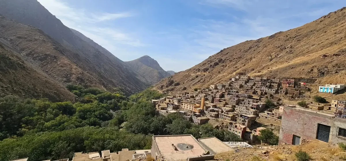 Les montagnes du grand Atlas, Alhaouz Marrakesch
